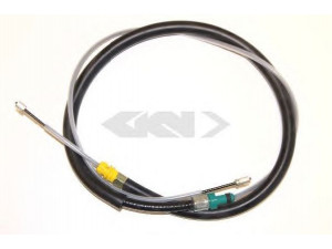 SPIDAN 443397 trosas, stovėjimo stabdys 
 Stabdžių sistema -> Valdymo svirtys/trosai
4745V0, 9643240880