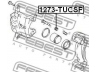 FEBEST 1273-TUCSF gofruotoji membrana, stabdžių apkabos kreipiklis
58164-2E000