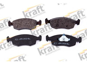 KRAFT AUTOMOTIVE 6002130 stabdžių trinkelių rinkinys, diskinis stabdys 
 Techninės priežiūros dalys -> Papildomas remontas
1647730, 5020817, 5023998, 6127527