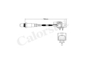 CALORSTAT by Vernet LS150006 lambda jutiklis 
 Variklis -> Variklio elektra
8631643, 86316430, 8670277, 86702770