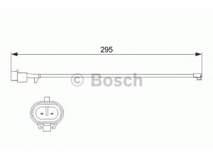 BOSCH 1 987 473 537 įspėjimo kontaktas, stabdžių trinkelių susidėvėjimas
42556205