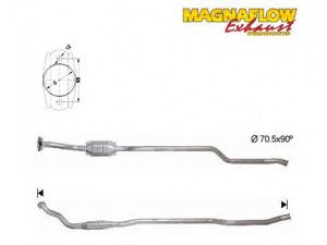 MAGNAFLOW 80969D katalizatoriaus keitiklis 
 Išmetimo sistema -> Katalizatoriaus keitiklis
1705EY, 1705N8