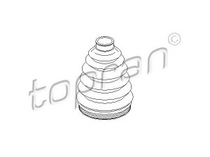TOPRAN 109 414 gofruotoji membrana, kardaninis velenas 
 Ratų pavara -> Gofruotoji membrana
1 008 224, 1 075 638, 1 109 786