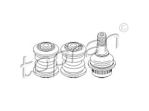 TOPRAN 113 378 pakabos komplektas 
 Ašies montavimas/vairavimo mechanizmas/ratai -> Valdymo svirtis/pasukamosios svirties sujungimas -> Vairo trauklės (valdymo svirtis, išilginis balansyras, diago
906 330 40 07S, 2E0 498 151S