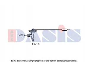 AKS DASIS 840209N išsiplėtimo vožtuvas, oro kondicionavimas 
 Oro kondicionavimas -> Vožtuvai
MR360172