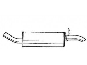 AKS DASIS SG25628 galinis duslintuvas