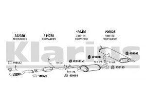 KLARIUS 930933E išmetimo sistema