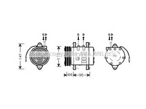 AVA QUALITY COOLING UVK069 kompresorius, oro kondicionierius