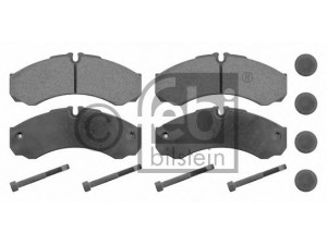 FEBI BILSTEIN 16705 stabdžių trinkelių rinkinys, diskinis stabdys
0 0299 1668, 0 0299 4086, 0 0299 6091