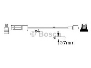 BOSCH 0 986 357 184 uždegimo laido komplektas 
 Kibirkšties / kaitinamasis uždegimas -> Uždegimo laidai/jungtys
77 00 273 226