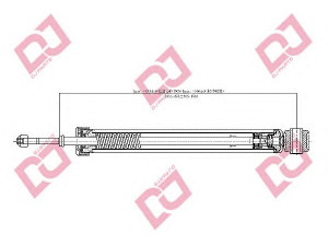 DJ PARTS DS1713GT amortizatorius 
 Pakaba -> Amortizatorius
56200ED002, 56200ED00A, 56200EE90A