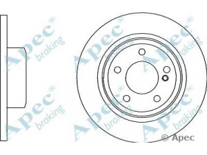 APEC braking DSK3091 stabdžių diskas 
 Stabdžių sistema -> Diskinis stabdys -> Stabdžių diskas
2464230112, 2464230712