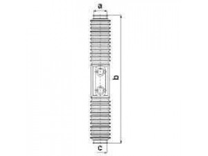 SPIDAN 84031 gofruotoji membrana, vairavimas 
 Vairavimas -> Gofruotoji membrana/sandarinimai
53603-S5A-J01