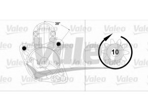 VALEO 458207 starteris 
 Elektros įranga -> Starterio sistema -> Starteris
F7RU-11000-AA, F7RU11000AA, FS05-18-400A