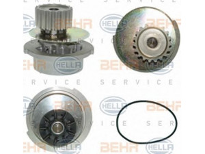 HELLA 8MP 376 802-611 vandens siurblys 
 Aušinimo sistema -> Vandens siurblys/tarpiklis -> Vandens siurblys
96351284, 96352649, 96872700, 96990997