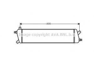 AVA QUALITY COOLING LC3046 alyvos aušintuvas, variklio alyva 
 Aušinimo sistema -> Radiatorius/alyvos aušintuvas -> Alyvos aušintuvas
82470632