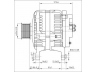 PRESTOLITE ELECTRIC AVI136A3002 kintamosios srovės generatorius