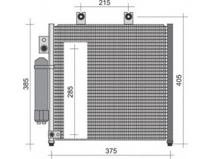 MAGNETI MARELLI 350203250000 kondensatorius, oro kondicionierius 
 Oro kondicionavimas -> Kondensatorius
4700165
