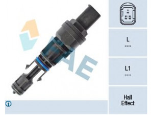FAE 76001 jutiklis, greitis / aps./min. 
 Elektros įranga -> Jutikliai
77 00 414 694, 77 00 418 919, 77 00 840 042
