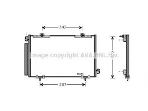 AVA QUALITY COOLING TO5250 kondensatorius, oro kondicionierius