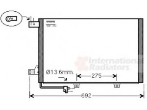 VAN WEZEL 30005578 kondensatorius, oro kondicionierius 
 Oro kondicionavimas -> Kondensatorius
169-500-0654, 1695000654, A169-500-0654