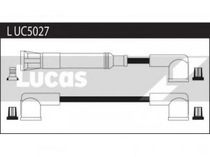 LUCAS ELECTRICAL LUC5027 uždegimo laido komplektas 
 Kibirkšties / kaitinamasis uždegimas -> Uždegimo laidai/jungtys