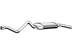 ASMET 03.001 galinis duslintuvas 
 Išmetimo sistema -> Duslintuvas
055253609A, 055253609AB, 055253609AE