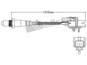 WALKER PRODUCTS 250-25011 lambda jutiklis 
 Išmetimo sistema -> Jutiklis/zondas
8658133, 8670279, 9470570