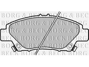 BORG & BECK BBP2207 stabdžių trinkelių rinkinys, diskinis stabdys 
 Techninės priežiūros dalys -> Papildomas remontas
45022- SNC-E00, 45022S2TG00, 45022SNCE00