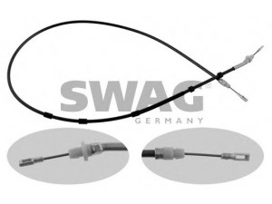 SWAG 10 93 4394 trosas, stovėjimo stabdys 
 Stabdžių sistema -> Valdymo svirtys/trosai
163 420 07 85