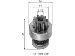 MAGNETI MARELLI 940113020263 krumpliaratis, starteris