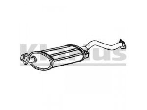 KLARIUS 240509 vidurinis duslintuvas 
 Išmetimo sistema -> Duslintuvas
MB924368, MR161211