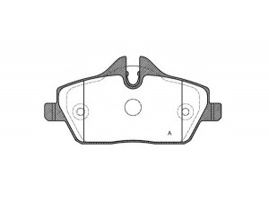 OPEN PARTS BPA1131.30 stabdžių trinkelių rinkinys, diskinis stabdys 
 Techninės priežiūros dalys -> Papildomas remontas
34116862309
