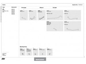 DINEX 150200022 išmetimo sistema