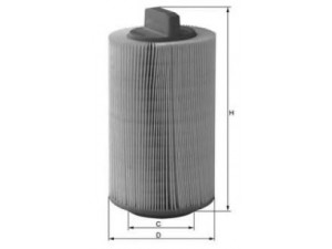 UNIFLUX FILTERS XA516 oro filtras 
 Techninės priežiūros dalys -> Techninės priežiūros intervalai
271 094 02 04, 2710940204