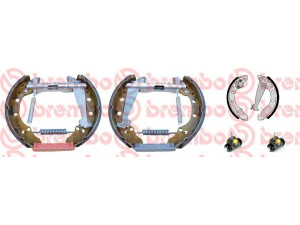 BREMBO K 85 040 stabdžių trinkelių komplektas 
 Techninės priežiūros dalys -> Papildomas remontas