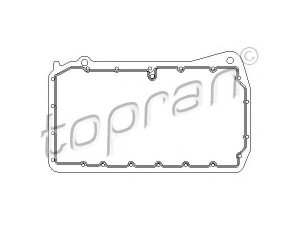 TOPRAN 500 909 tarpiklis, alyvos karteris 
 Variklis -> Tarpikliai -> Sandarikliai, alyvos sistema
1113 2 246 585, 1113 8 070 005
