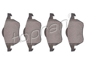 TOPRAN 108 505 stabdžių trinkelių rinkinys, diskinis stabdys 
 Techninės priežiūros dalys -> Papildomas remontas
8D0 698 151A, 8D0 698 151C, 8D0 698 151F