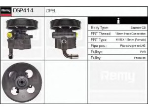 DELCO REMY DSP414 hidraulinis siurblys, vairo sistema 
 Vairavimas -> Vairo pavara/siurblys