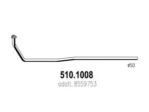 ASSO 510.1008 išleidimo kolektorius
8559753, 8563770