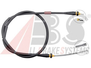 A.B.S. K17274 trosas, stovėjimo stabdys 
 Stabdžių sistema -> Valdymo svirtys/trosai
365304960R