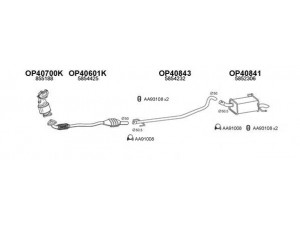 VENEPORTE 400455 išmetimo sistema 
 Išmetimo sistema -> Išmetimo sistema, visa