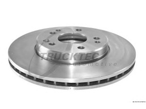 TRUCKTEC AUTOMOTIVE 02.35.063 stabdžių diskas
124 421 2412