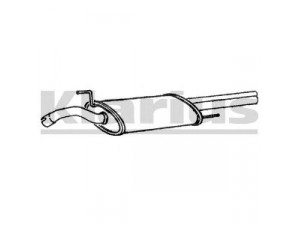KLARIUS 240545 galinis duslintuvas 
 Išmetimo sistema -> Duslintuvas
3A0253609P, 3A0253609P, 3A0253609P
