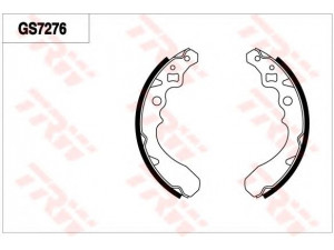 TRW GS7276 stabdžių trinkelių komplektas 
 Techninės priežiūros dalys -> Papildomas remontas
449587203, 449587207, 449587209