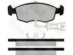 Brake ENGINEERING PA408 stabdžių trinkelių rinkinys, diskinis stabdys 
 Techninės priežiūros dalys -> Papildomas remontas
1629697, 1632792, 1640755, 1647731