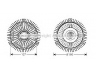 sankaba, radiatoriaus ventiliatorius