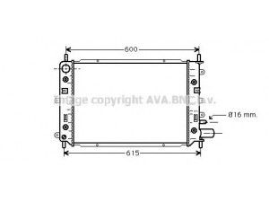 AVA QUALITY COOLING FD2212 radiatorius, variklio aušinimas 
 Aušinimo sistema -> Radiatorius/alyvos aušintuvas -> Radiatorius/dalys
92AB8005UD, 92AB8005XD, 92AB8005XE