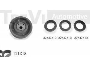 TREVI AUTOMOTIVE KD1111S paskirstymo diržo komplektas 
 Techninės priežiūros dalys -> Papildomas remontas