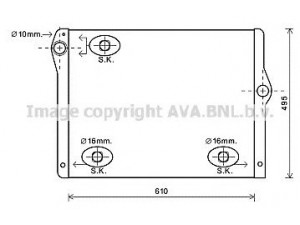 AVA QUALITY COOLING BW2430 radiatorius, variklio aušinimas 
 Aušinimo sistema -> Radiatorius/alyvos aušintuvas -> Radiatorius/dalys
17117573257, 17117603745, 17117612954